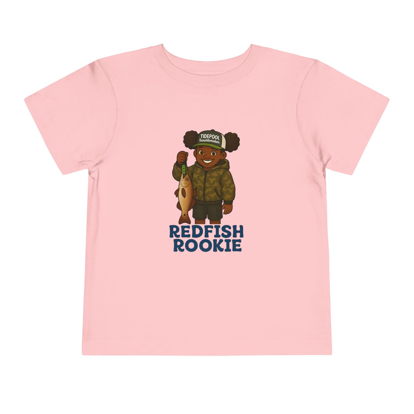 Toddler Girls Fishing Tee – Redfish Rookie