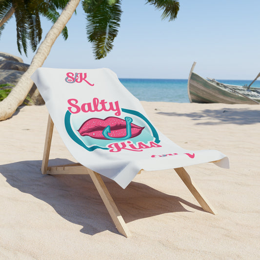 "Salty Kiss" Beach Towel