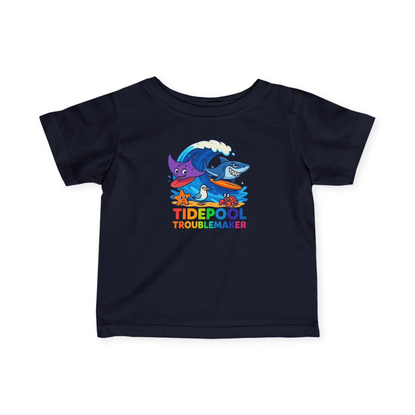 Infant Ocean Waves Tee - Wave Riders