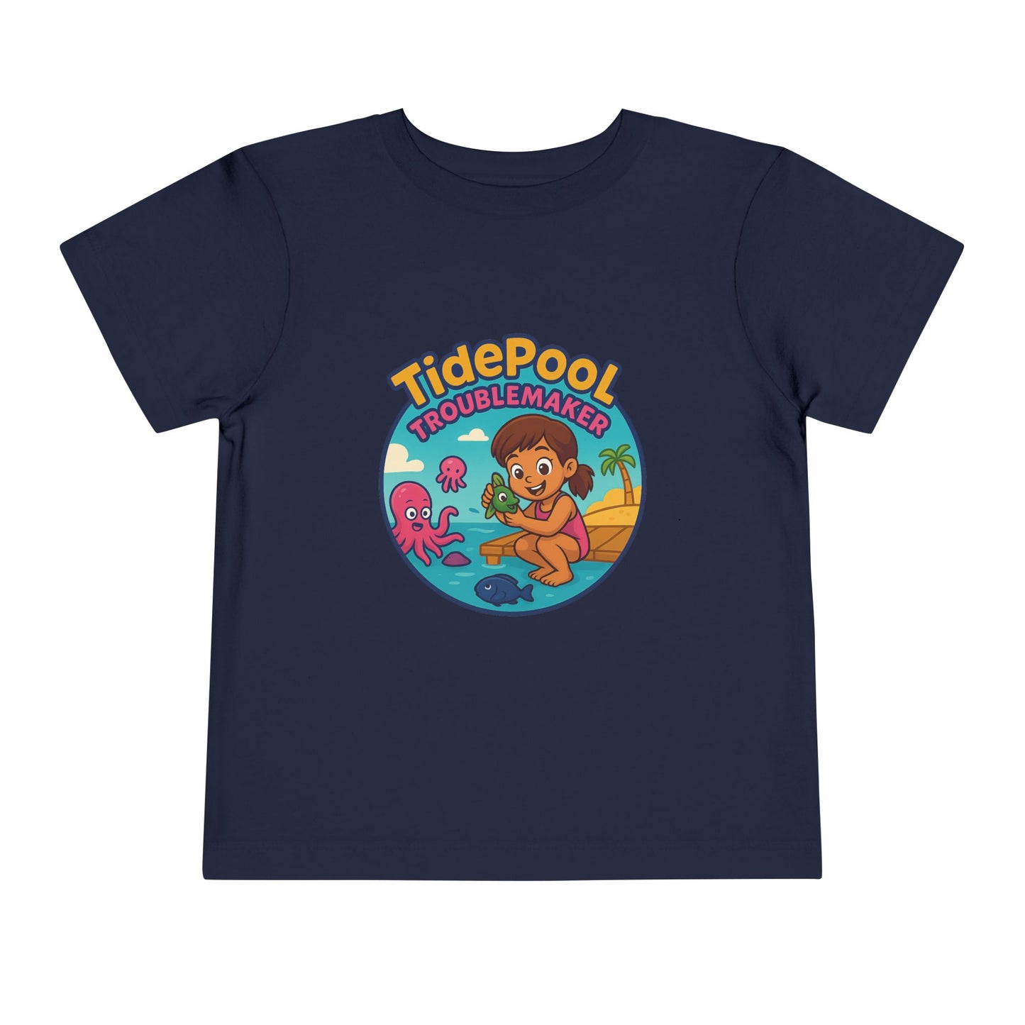 "TIDEPOOL TROUBLEMAKER" Toddler Tee