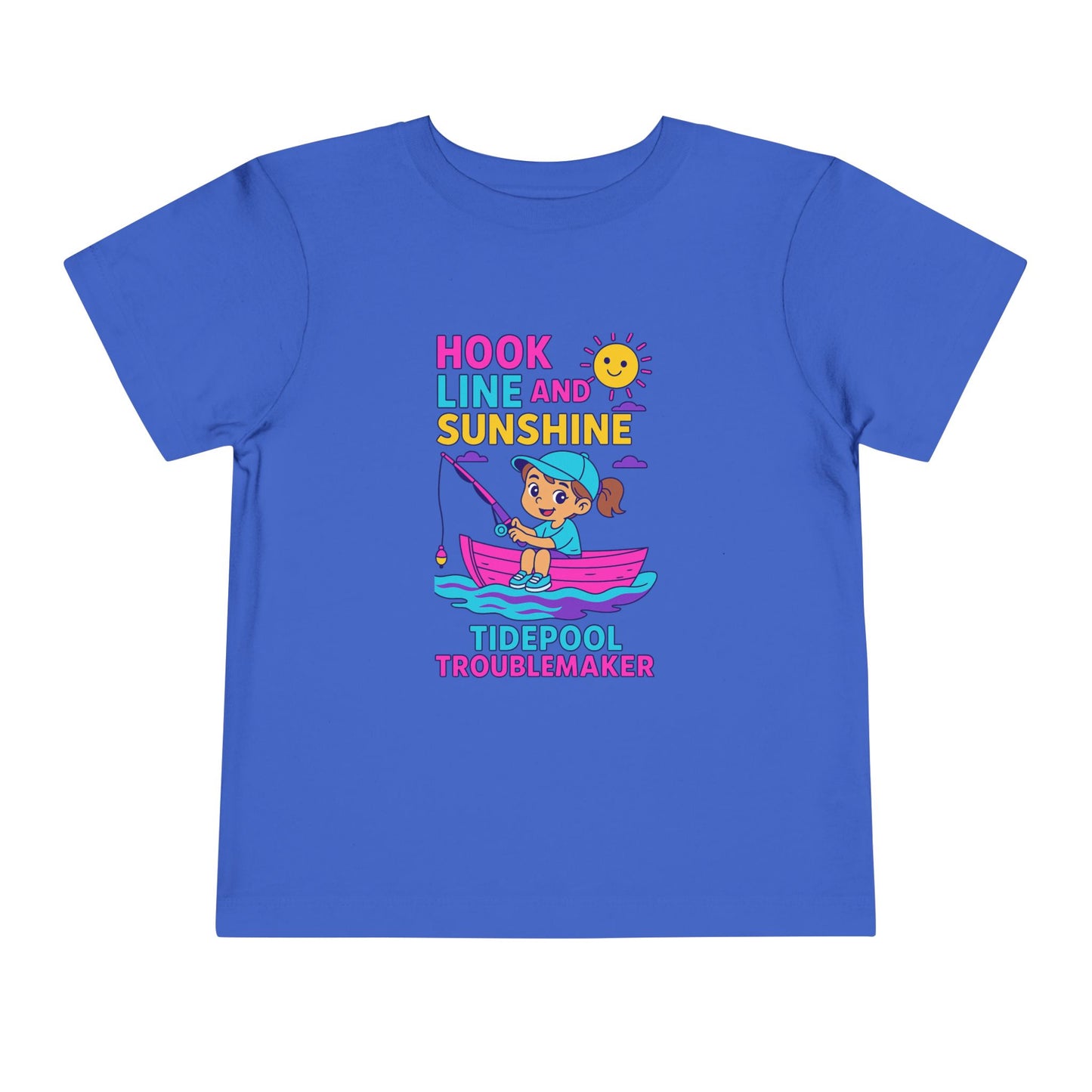 "Hook Line and Sunshine" Toddler Tee