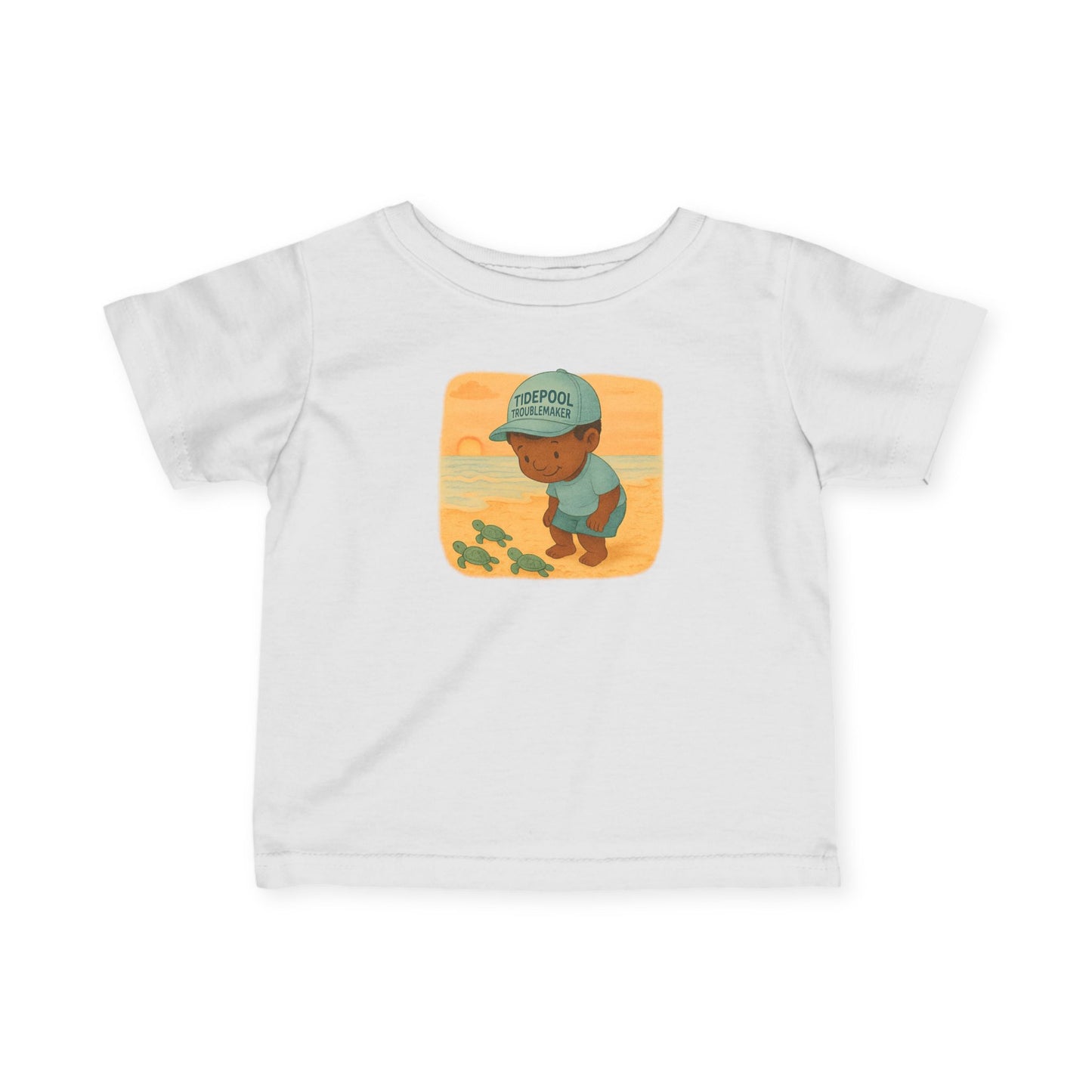 Infant Boys Turtle Tee - Baby Turtle
