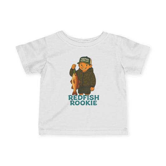 Infant Boys Fishing Tee - Redfish Rookie