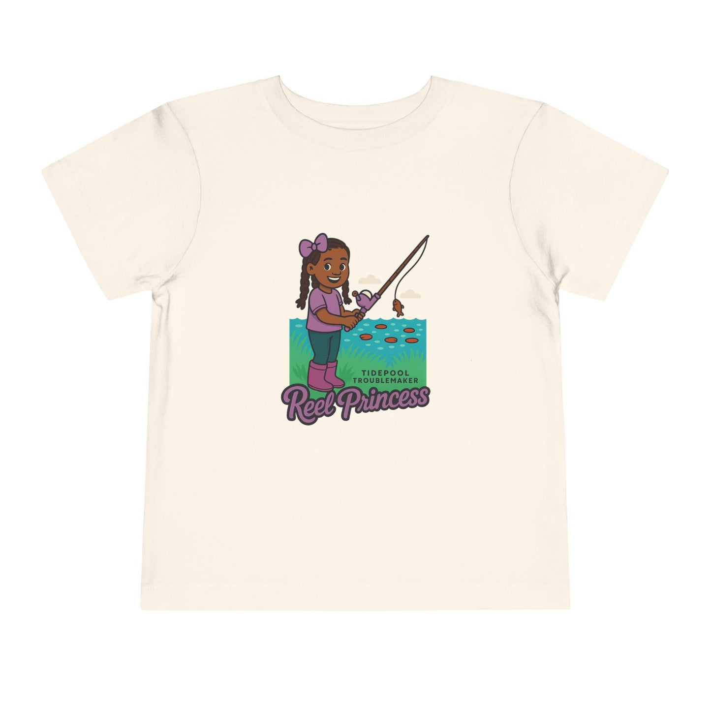 Toddler Girls Fishing Tee – Reel Princess