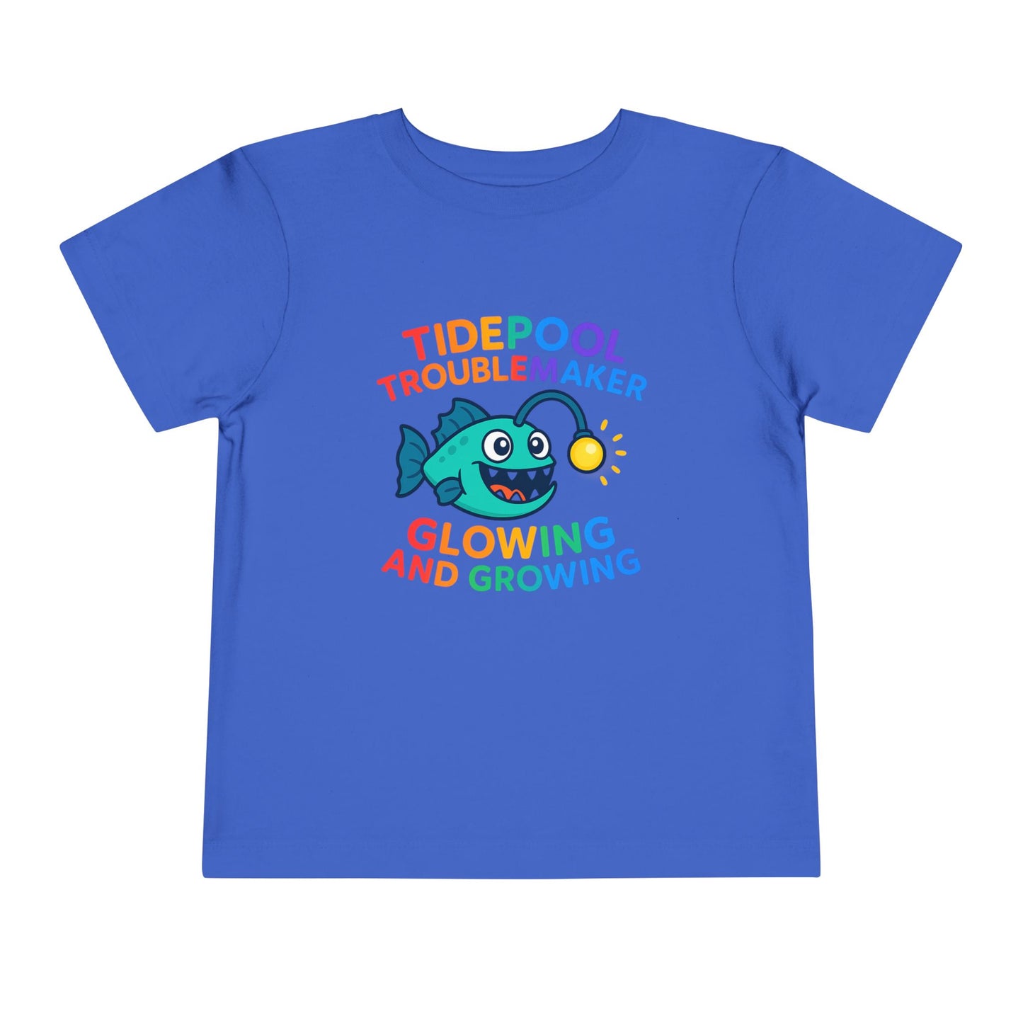 Toddler Fish Graphic Tee – Glowing and Growing – Unisex