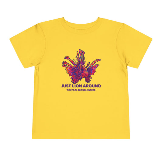 Toddler Coastal Graphic Tee – Lion Around Unisex