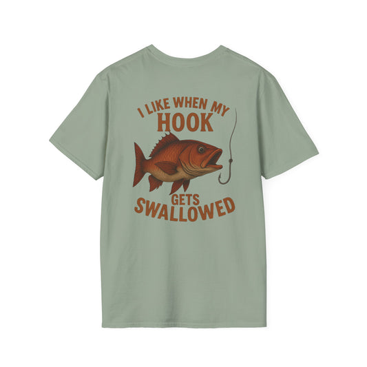 "I Like When My Hook Gets Swallowed" Tee