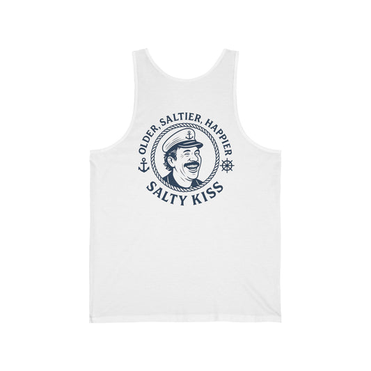 "Older, Saltier, Happier" Tank Top