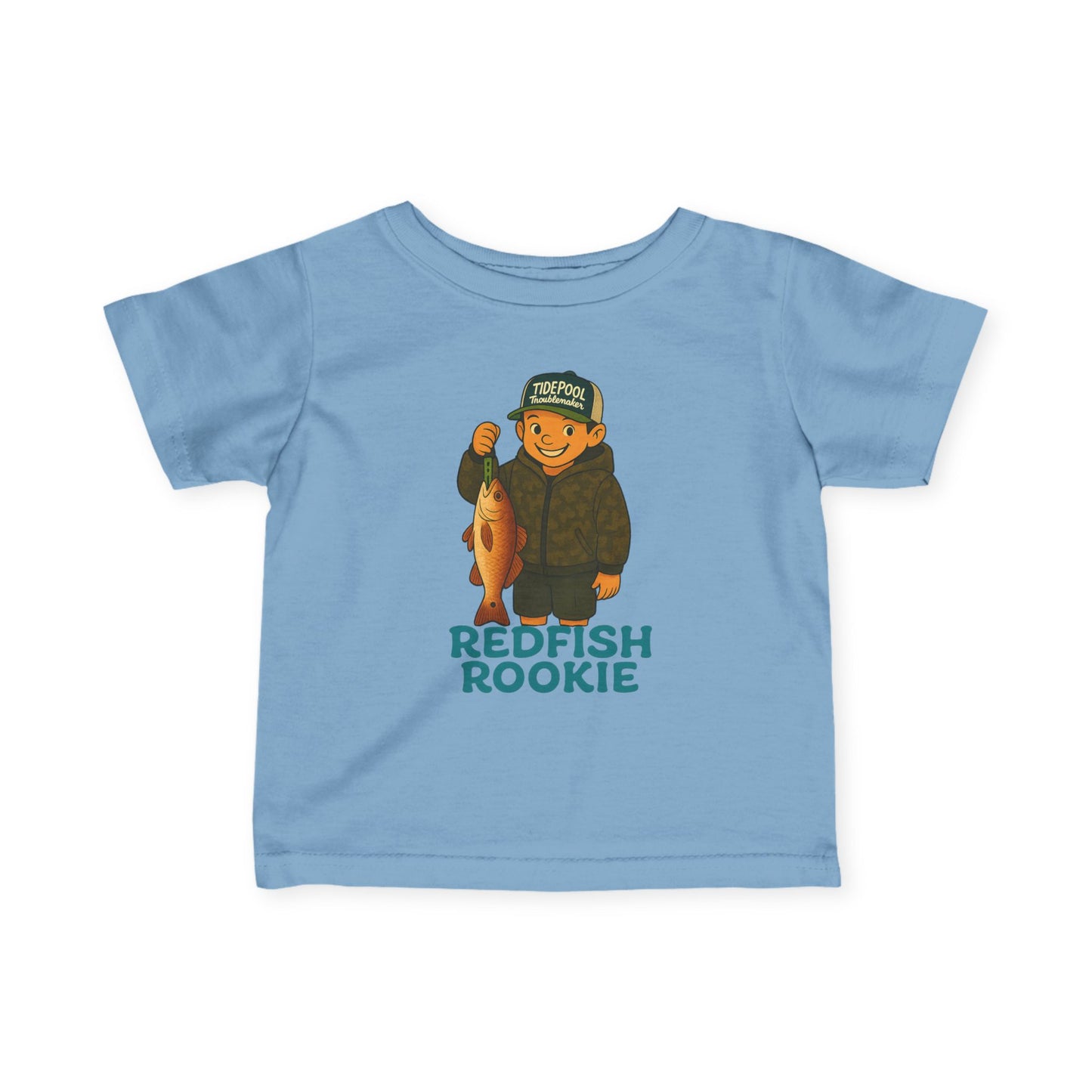 Infant Boys Fishing Tee - Redfish Rookie