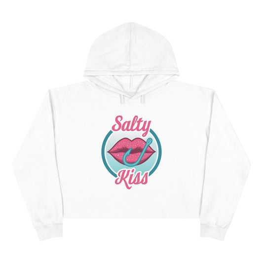 Chic "Salty Kiss" Crop Hoodie