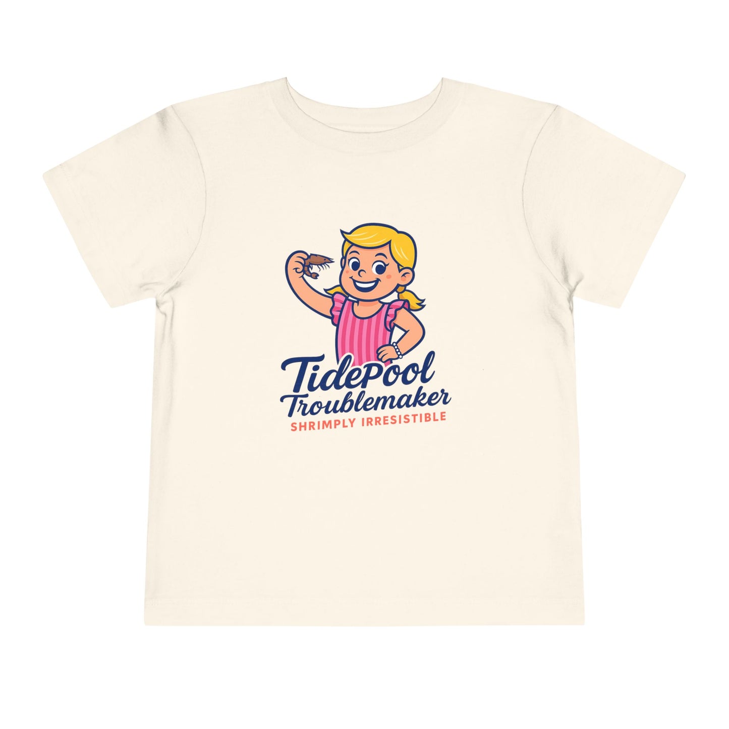 Toddler Girls Coastal Tee – Shrimply Irresistible