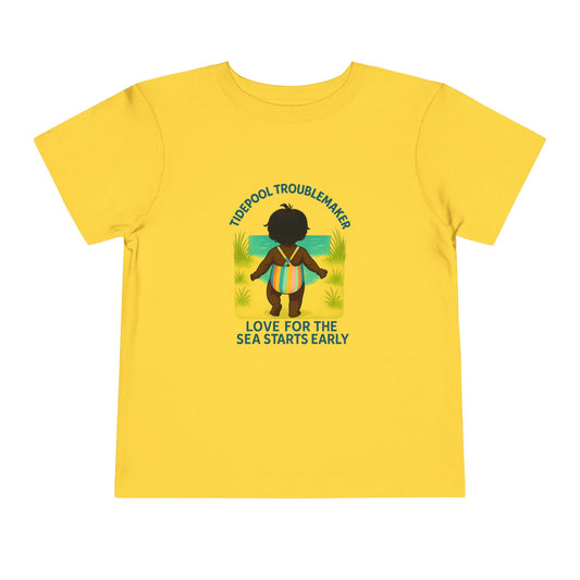 Toddler Girls Coastal Beach Tee – Love for the Sea Starts Early
