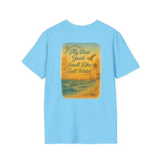 "My Best Years Smell Like Salt Water" Tee