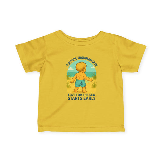 "Love for the Sea Starts Early" Infant Tee
