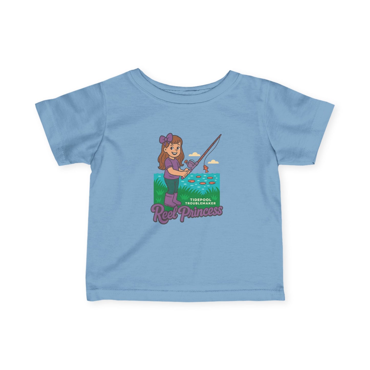 "Reel Princess" Infant Tee