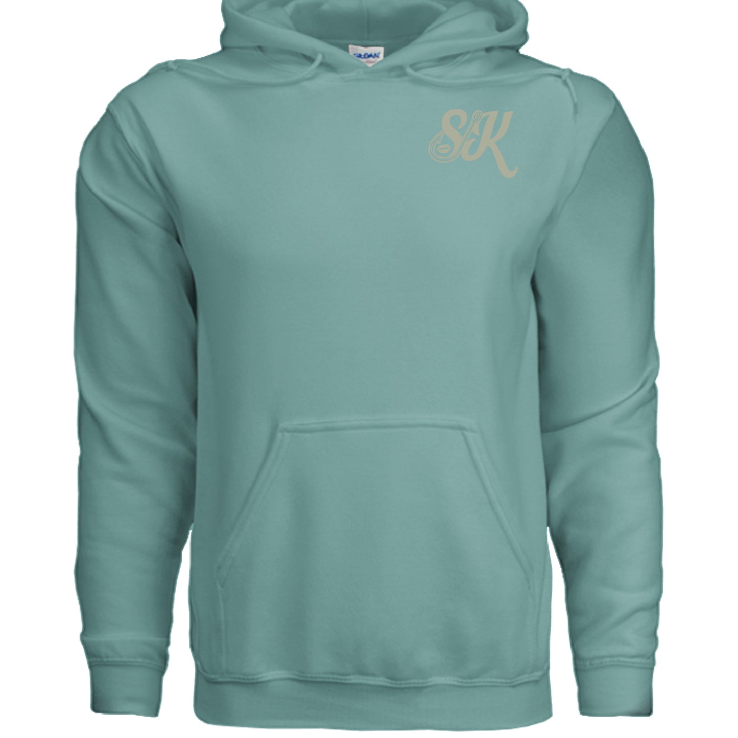 Men's Fishing Hoodie - Cast & Conquer by Salty Kiss coastal apparel
