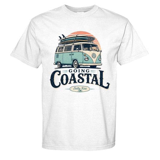 Men’s Coastal Tee – Going Coastal VW by Salty Kiss coastal apparel