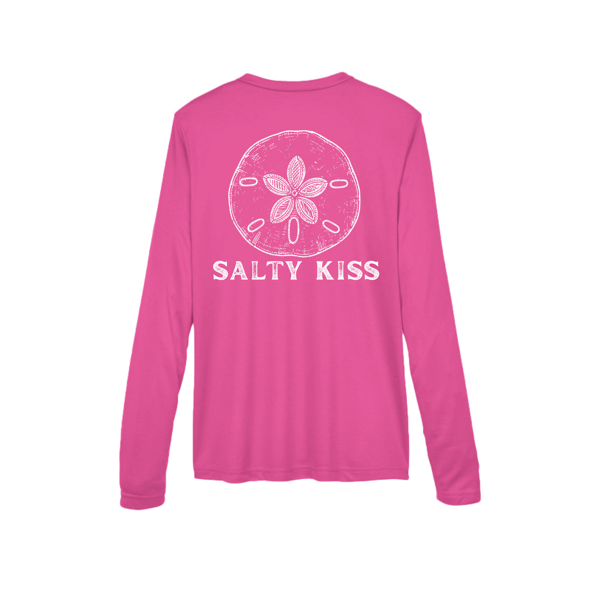 "Coastal Sand Dollar" Performance Long Sleeve UV 40+ by Salty Kiss coastal apparel