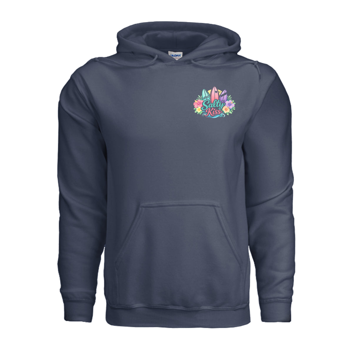 Women's Hoodie - Sunset Surf Bloom by Salty Kiss coastal apparel
