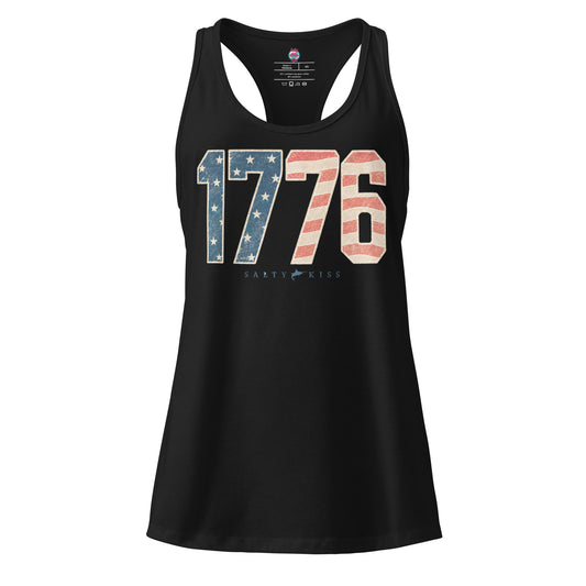 1776 Freedom Women's Racerback Tank – America 250 Collection by Salty Kiss coastal apparel