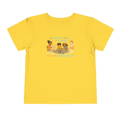 "Different Shells, Same Shore" Toddler Tee