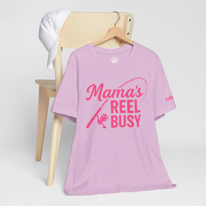 "Mama's Reel Busy" Tee Women