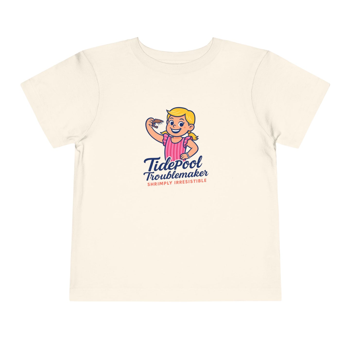 "Shrimply Irresistible" Toddler Tee