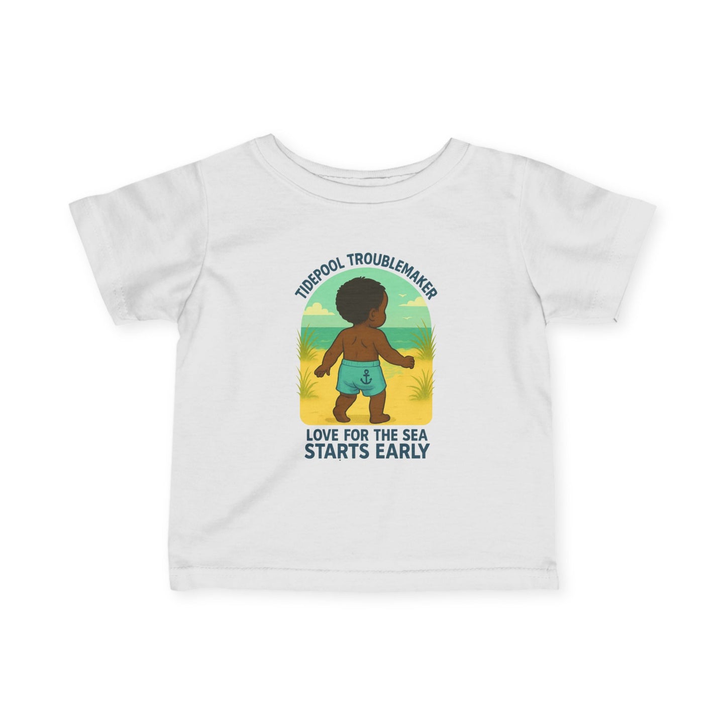 "Love for the Sea Starts Early" Infant Tee