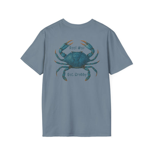 "Reel Men Get Crabby" Tee