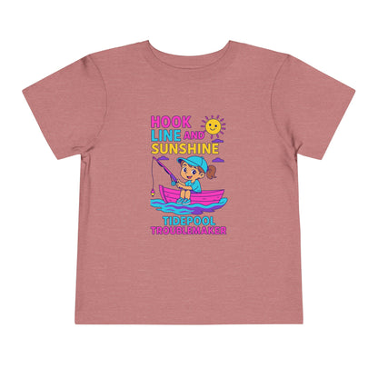 "Hook Line and Sunshine" Toddler Tee