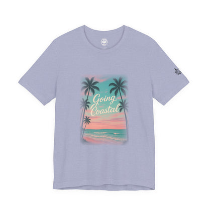 "Going Coastal Beach Scene" Tee Women