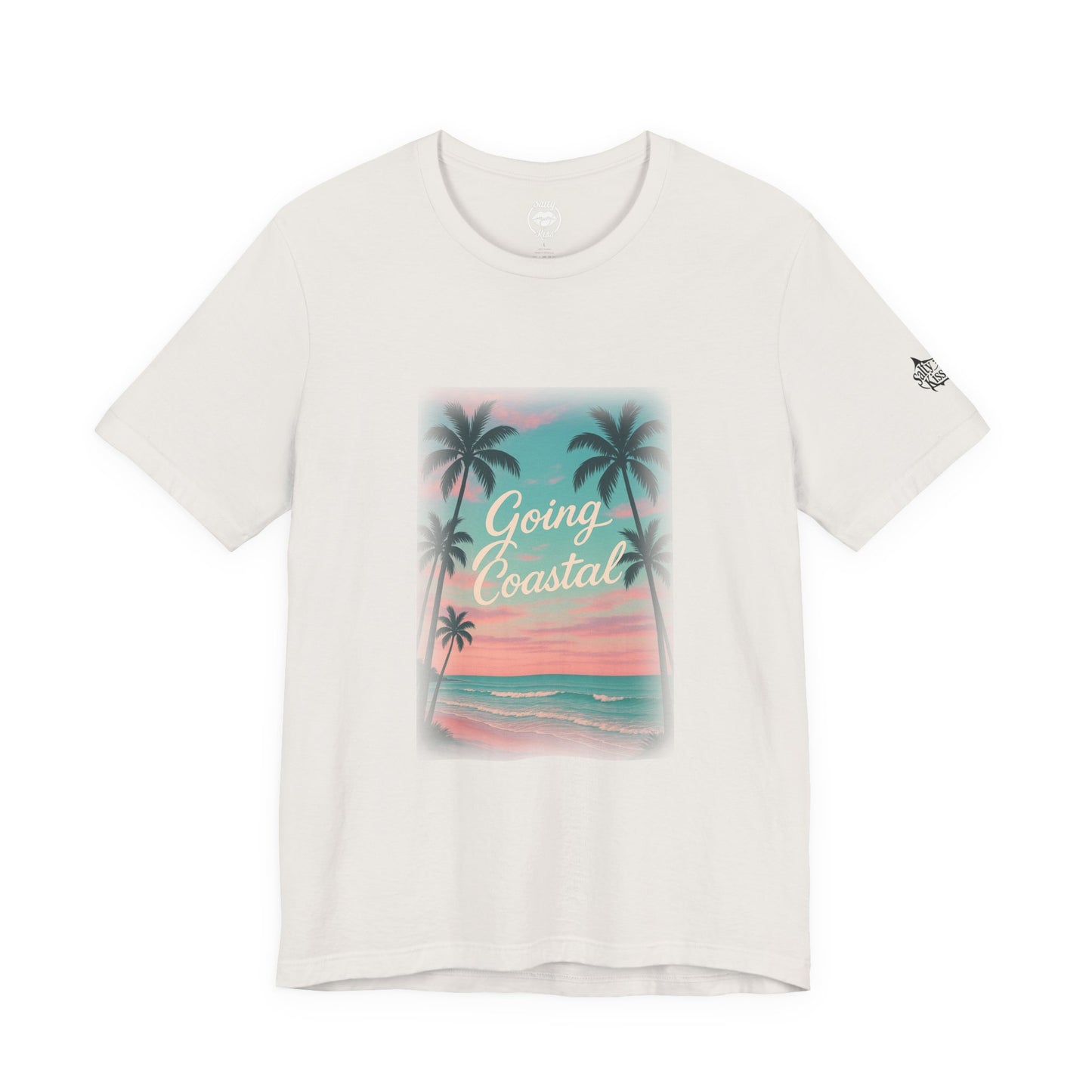 "Going Coastal Beach Scene" Tee Women