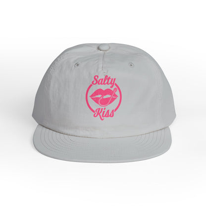 Trendy Surf Cap with "Salty Kiss" - pink Logo