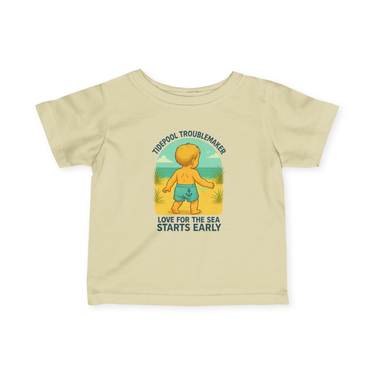 "Love for the Sea Starts Early" Infant Tee