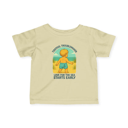 "Love for the Sea Starts Early" Infant Tee