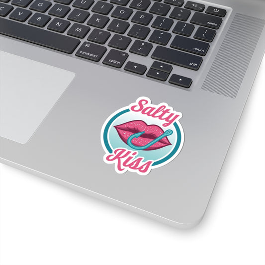 Salty Kiss Stickers - Fun Beach Vibe Decals