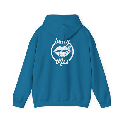 "Salty Kiss" Heavy Blend™ Hoodie - white logo