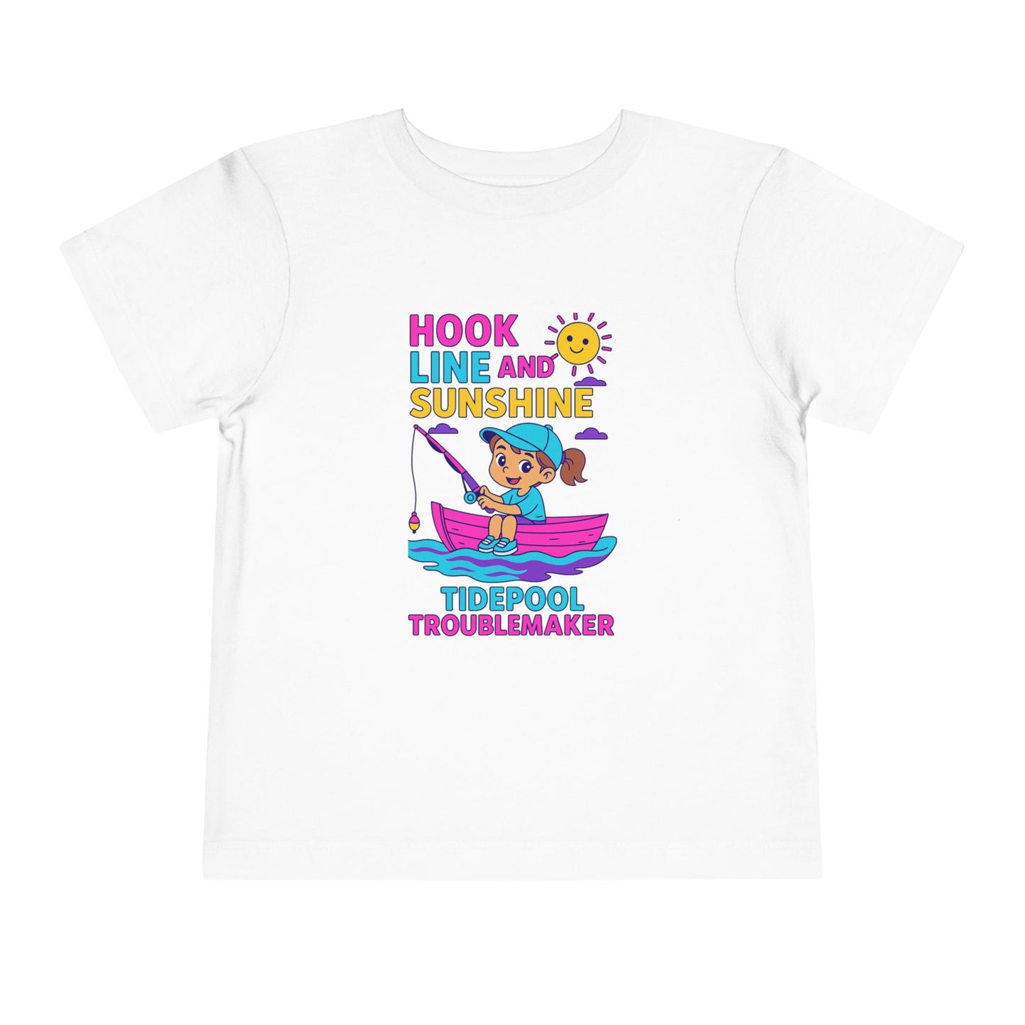 "Hook Line and Sunshine" Toddler Tee