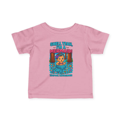 "Shell Yeah, I'm a Mermaid" Infant Tee