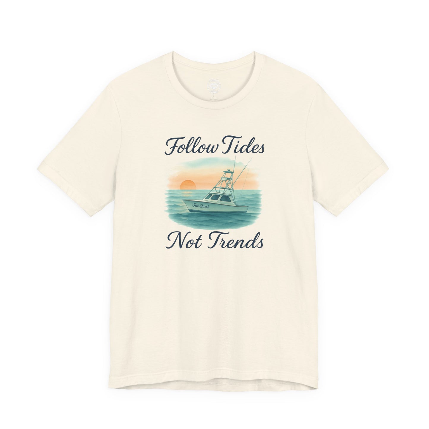"Follow Tides Not Trends" Tee