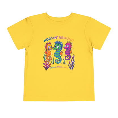 "Horsin' Around" Toddler Tee Unisex