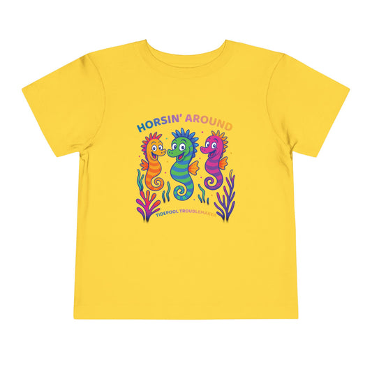 Toddler Sea Life Tee – Horsin’ Around - Unisex