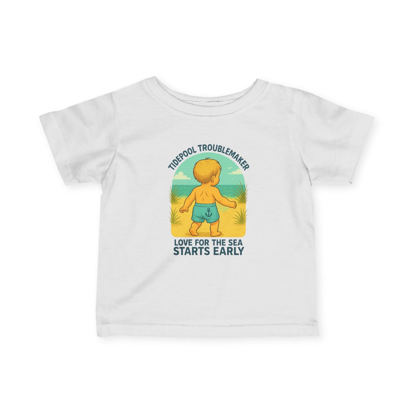 "Love for the Sea Starts Early" Infant Tee