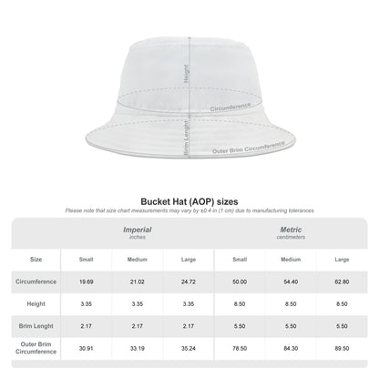 "Tidepool Troublemaker" Bucket Hat