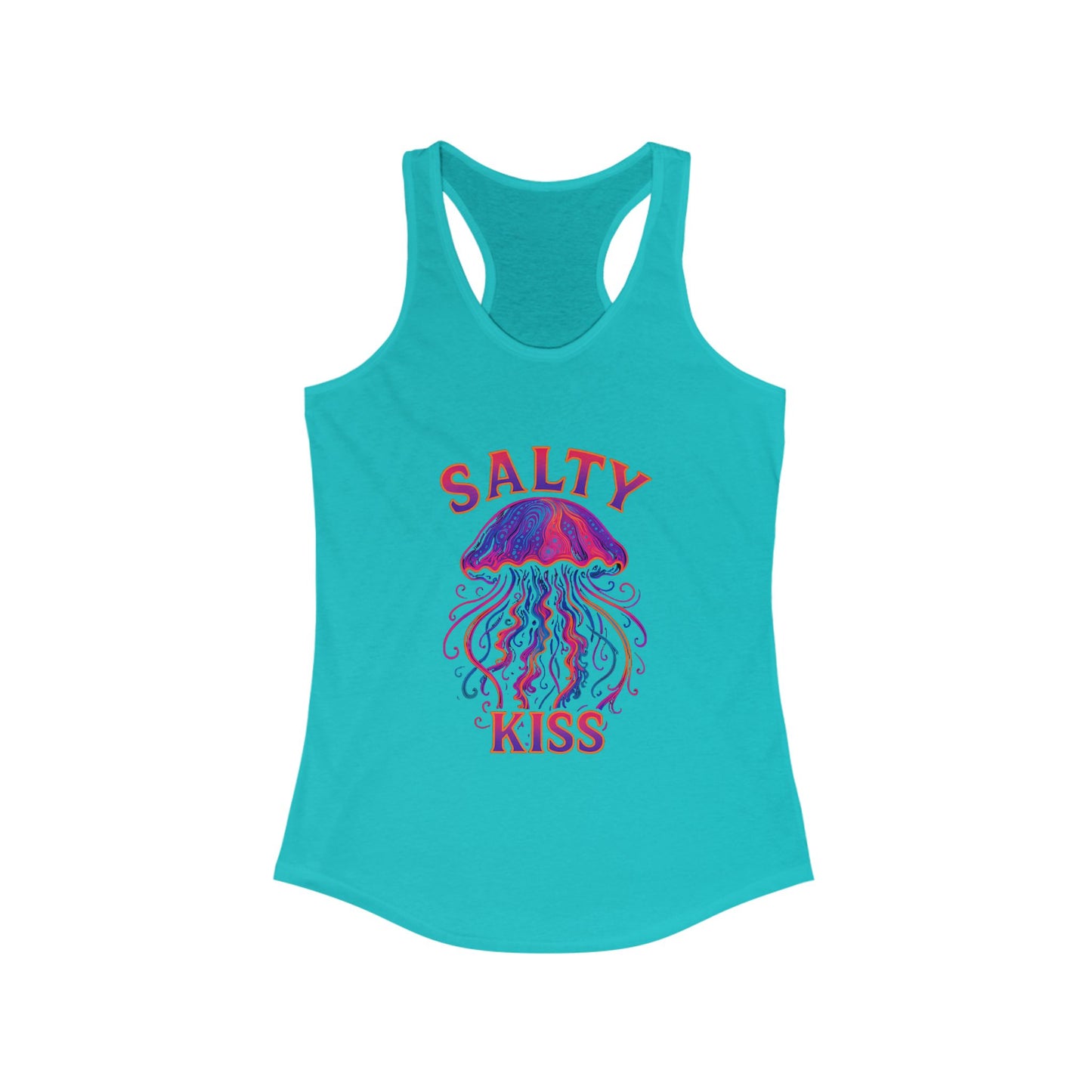 "Psychedelic Jellyfish" Racerback Tank