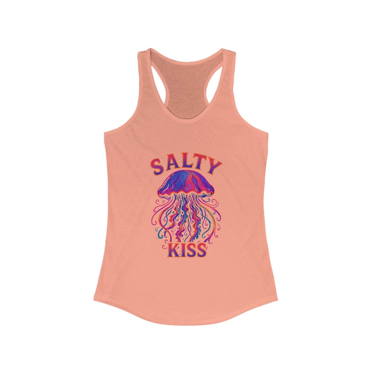 "Psychedelic Jellyfish" Racerback Tank