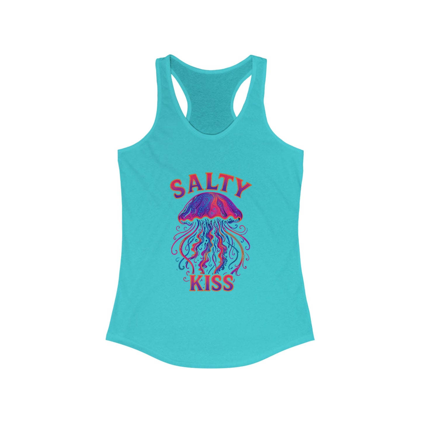 "Psychedelic Jellyfish" Racerback Tank