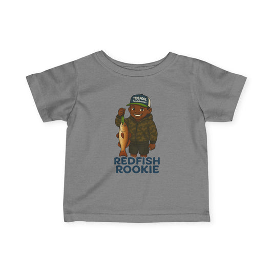 Infant Boys Fishing Tee - Redfish Rookie