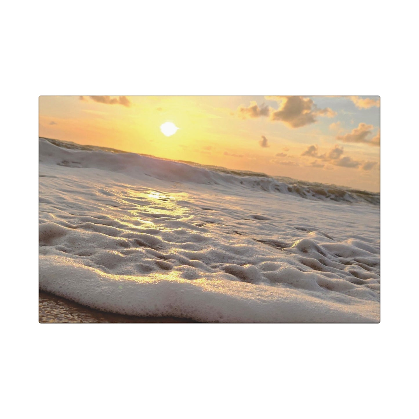 Coastal Canvas Wall Art, Ocean Sunset Wraps, Beach Home Decor, Nautical Wall Art, Coastal Living, Nature Print