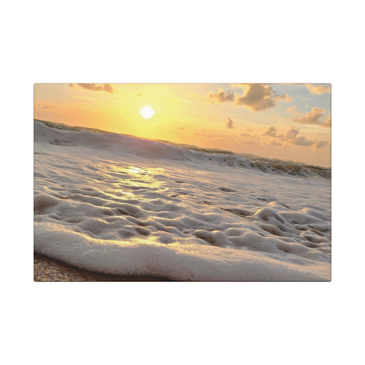 Coastal Canvas Wall Art, Ocean Sunset Wraps, Beach Home Decor, Nautical Wall Art, Coastal Living, Nature Print